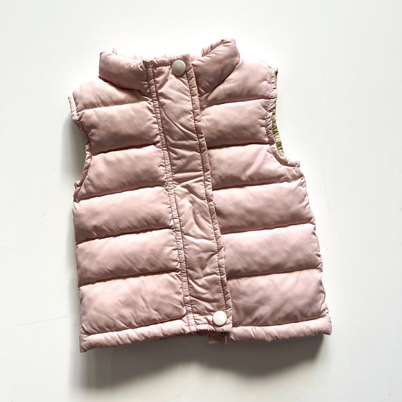 Country Road Pink Puffer Vest (0-3m+)