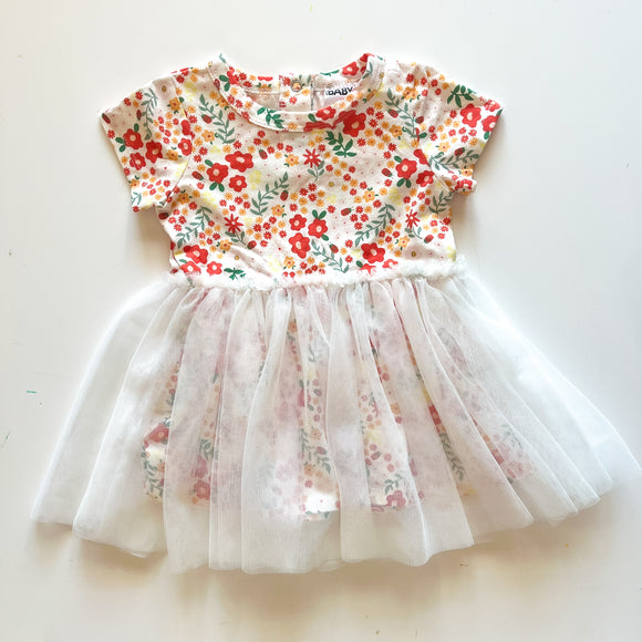 Floral Tutu Dress (6-12m+)