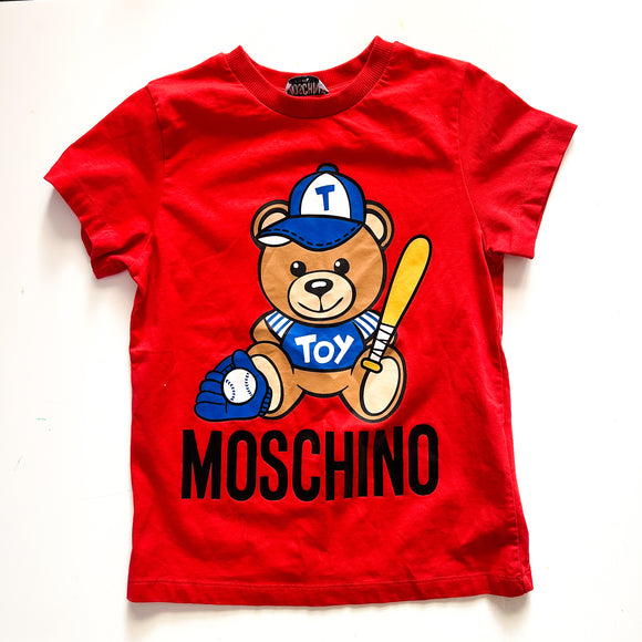 Red Moschino Tee (6-8y)