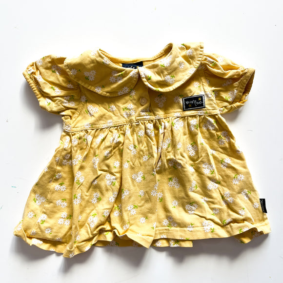 Vintage Yellow Blouse (1-2y)