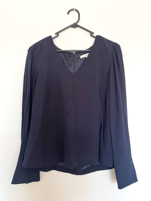 MAX Navy Work Blouse (W12)