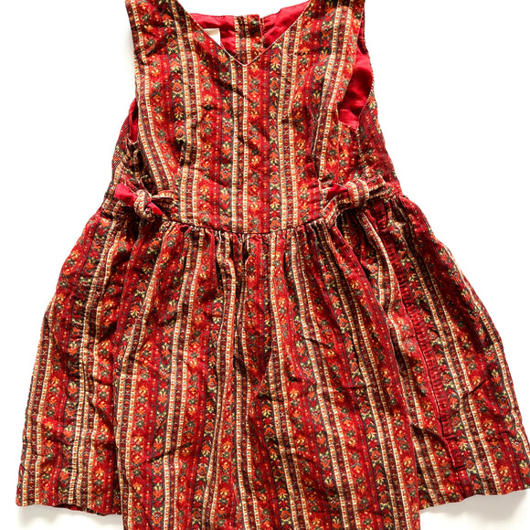 Vintage Laura Ashley Corduroy Dress (4-5y)